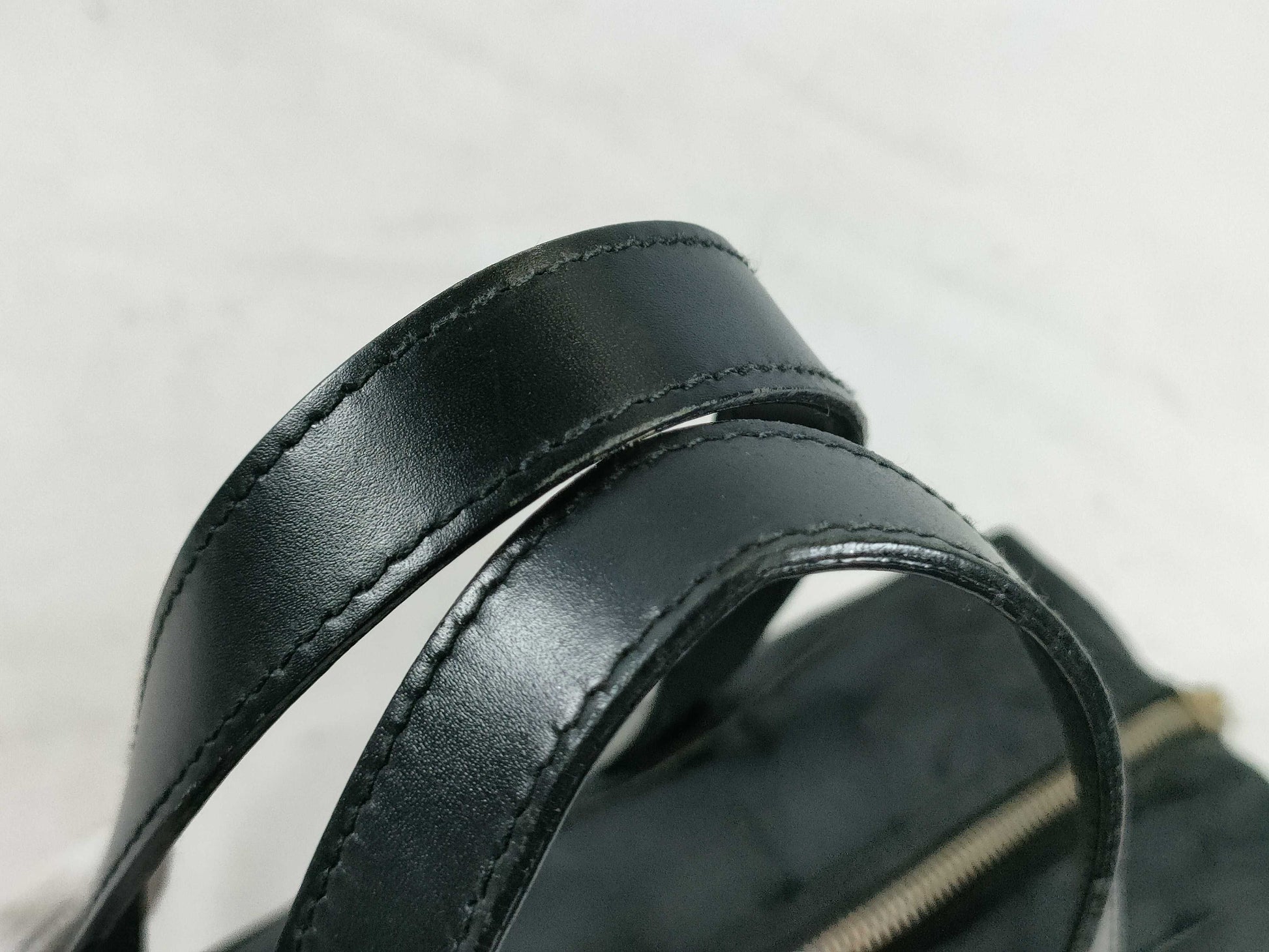 CHANEL New Travel Line Handbag Nylon and Leather