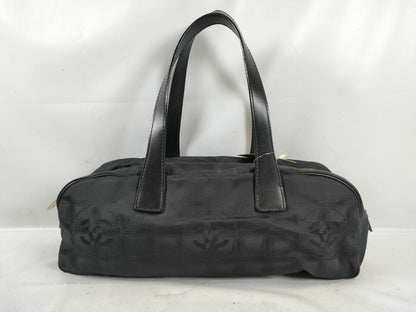 CHANEL New Travel Line Handbag Nylon and Leather