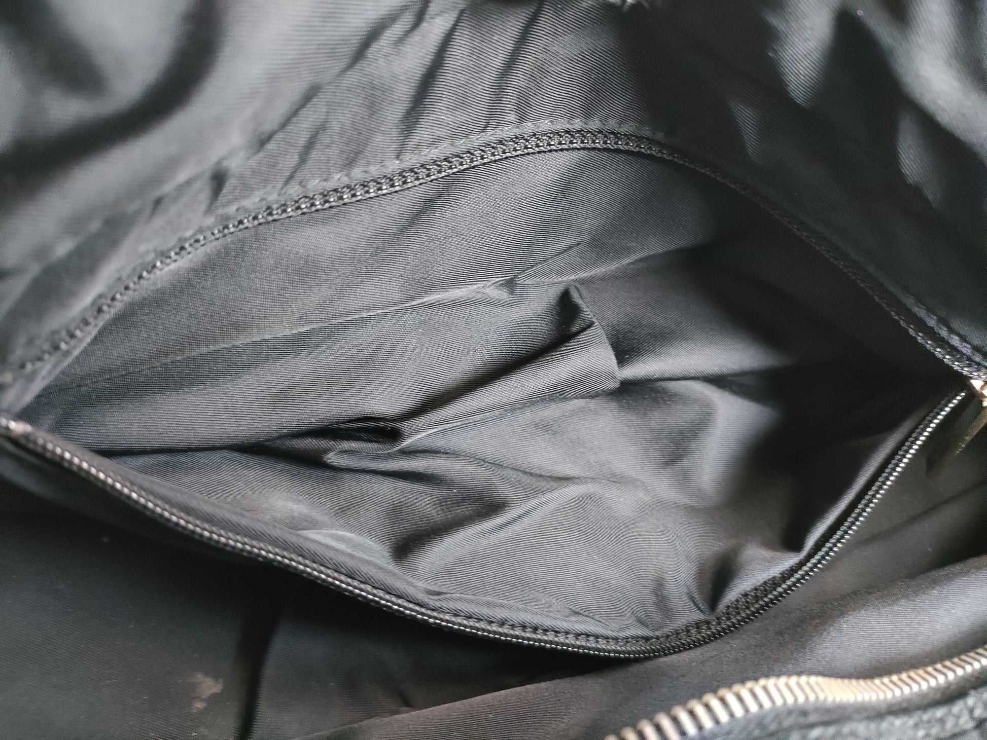 CHANEL New Travel Line Handbag Nylon and Leather