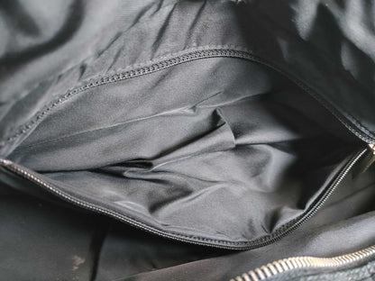 CHANEL New Travel Line Handbag Nylon and Leather