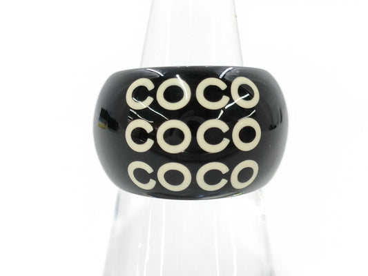 CHANEL Coco Plastic Ring