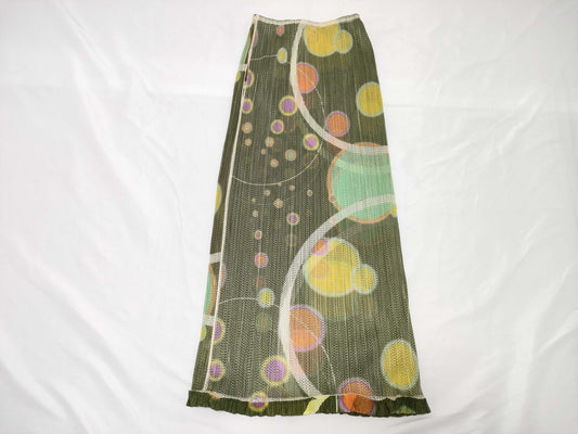 ISSEY MIYAKE Pleats Please Design Long Skirt Skirt
