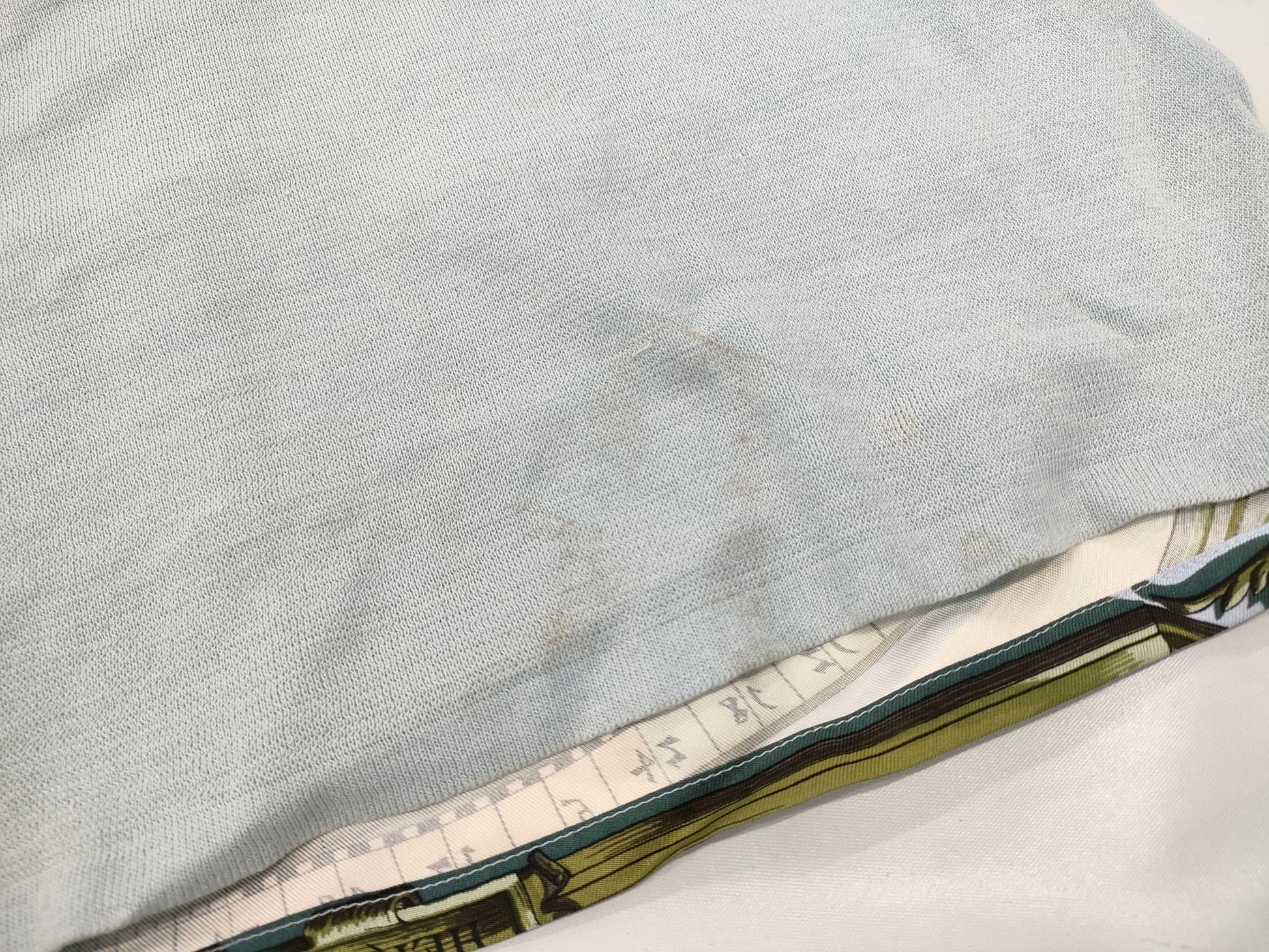 HERMES knit silk top