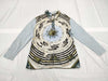 HERMES knit silk top