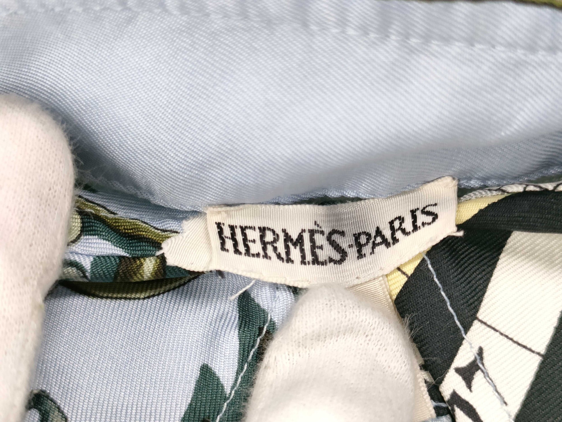 HERMES knit silk top