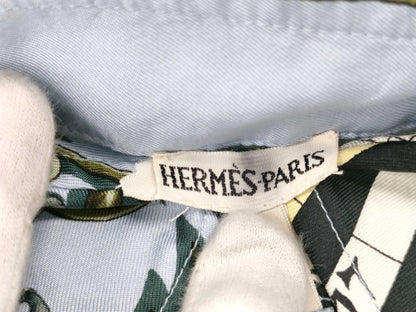 HERMES knit silk top