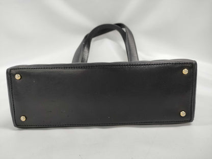 CHANEL Chocobar Lambskin Tote Handbag