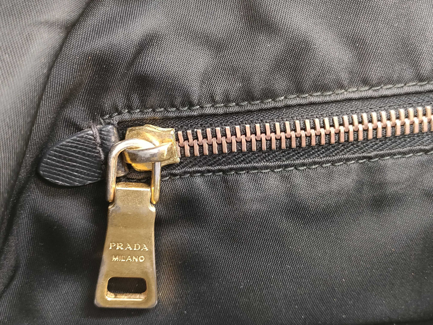 PRADA nylon tote bag