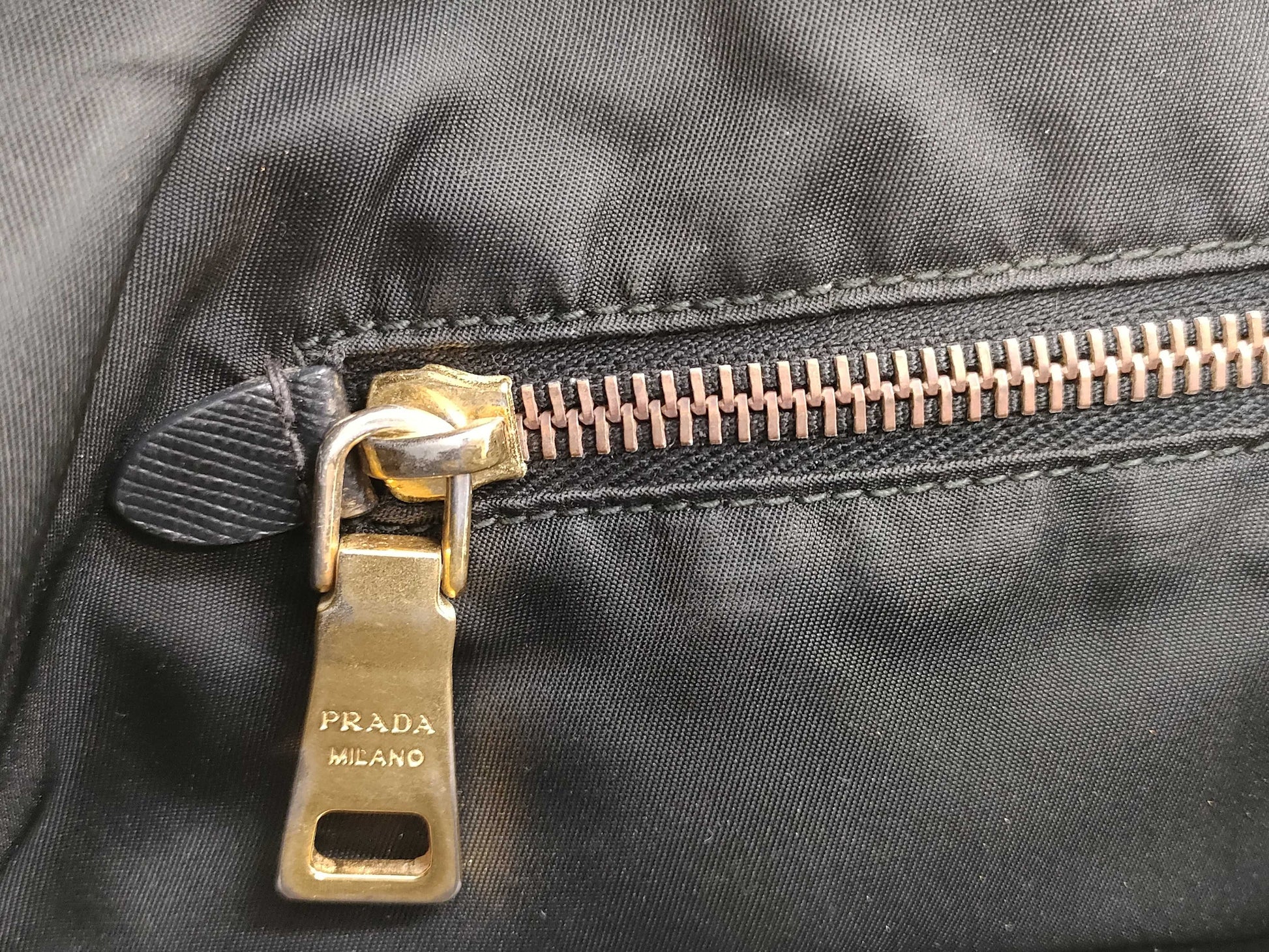 PRADA nylon tote bag