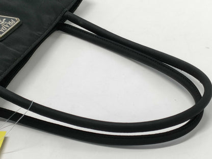 PRADA Nylon Hand Tote Bag with Triangle Logo