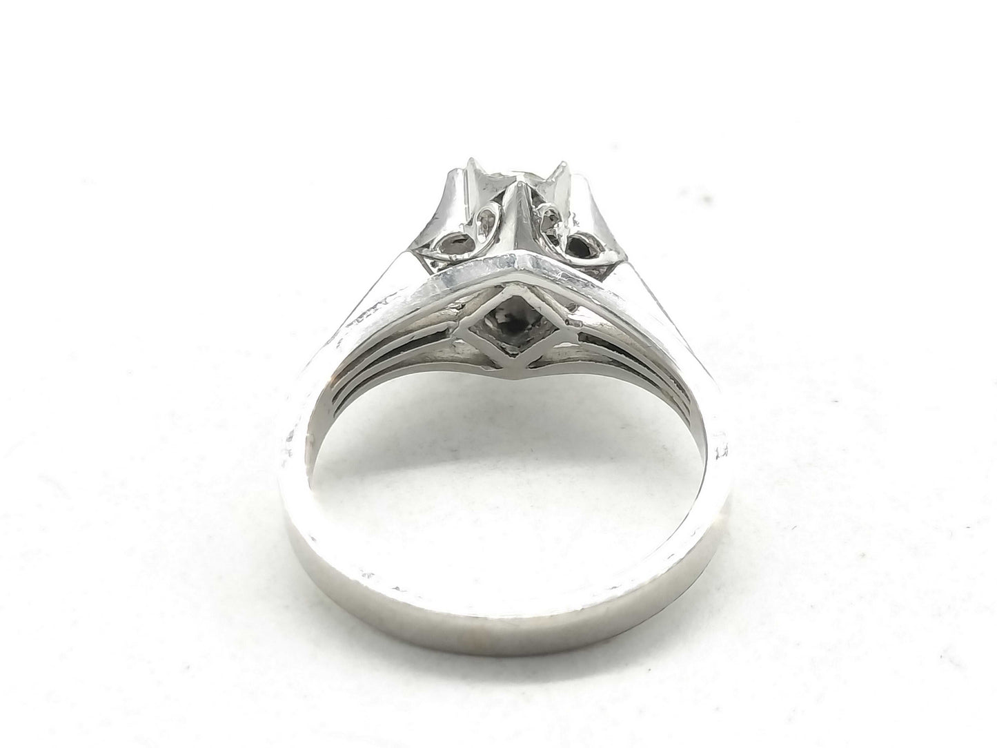 D0.26ct Pt900 5.1g Ring 