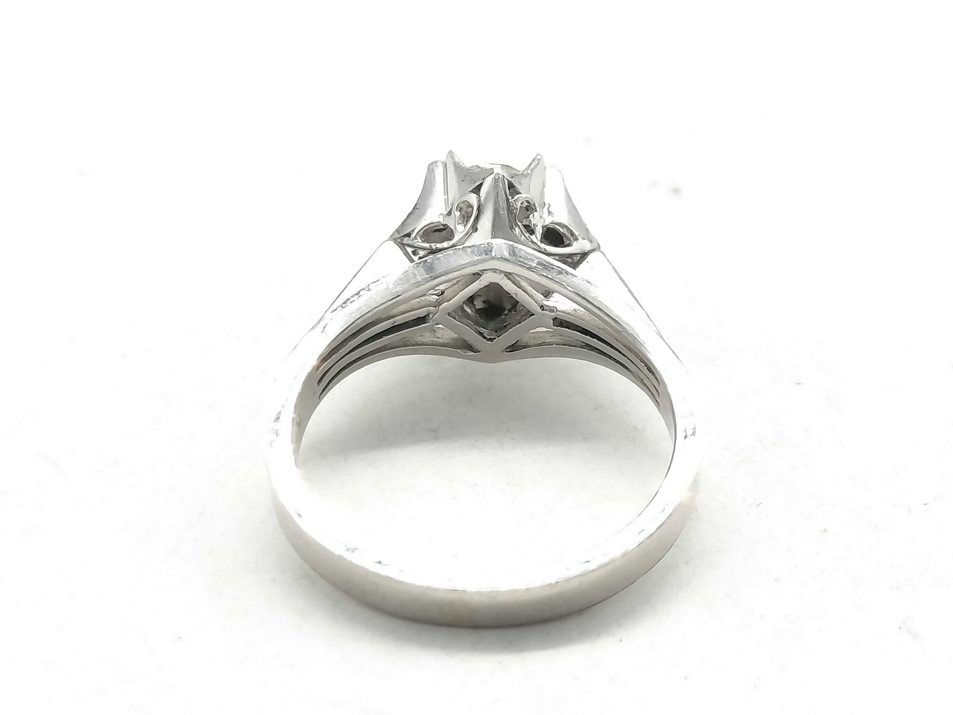D0.26ct Pt900 5.1g Ring 