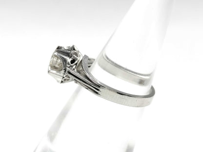 D0.26ct Pt900 5.1g Ring 