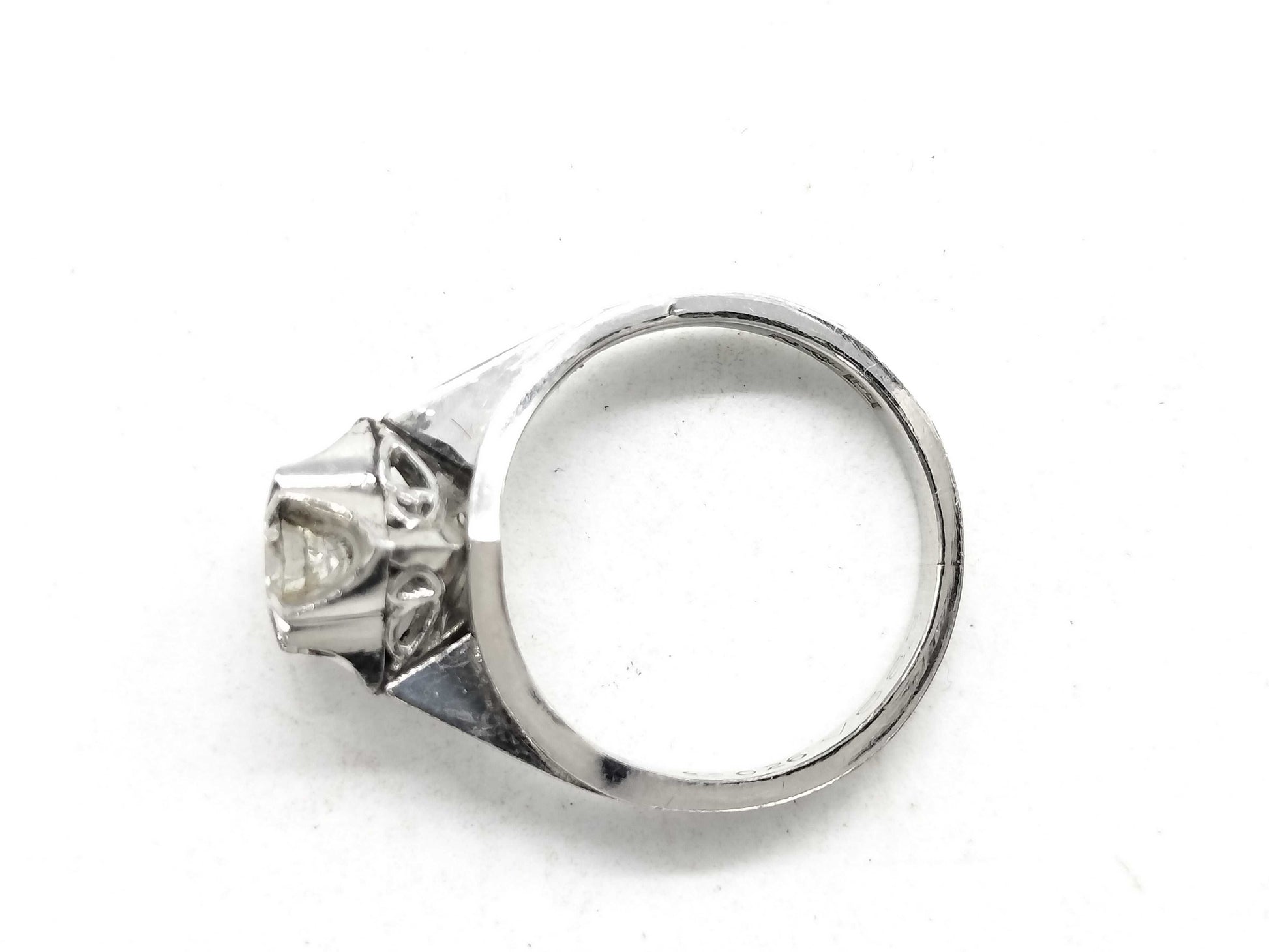 D0.26ct Pt900 5.1g Ring 