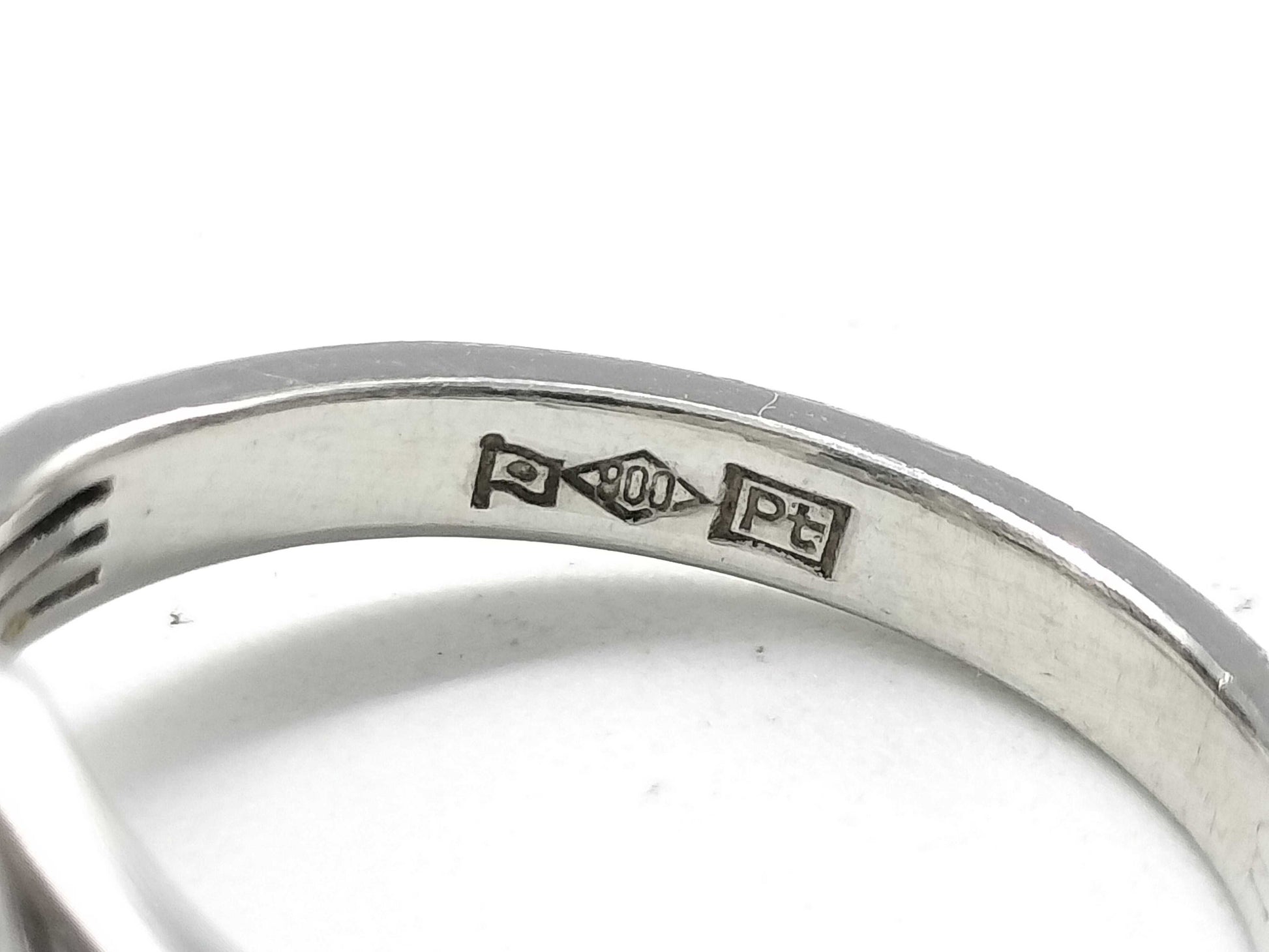 D0.26ct Pt900 5.1g Ring 