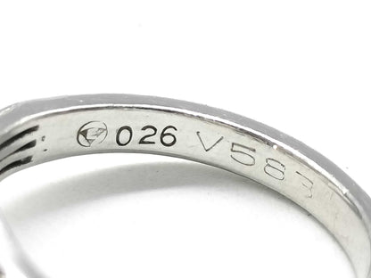 D0.26ct Pt900 5.1g Ring 