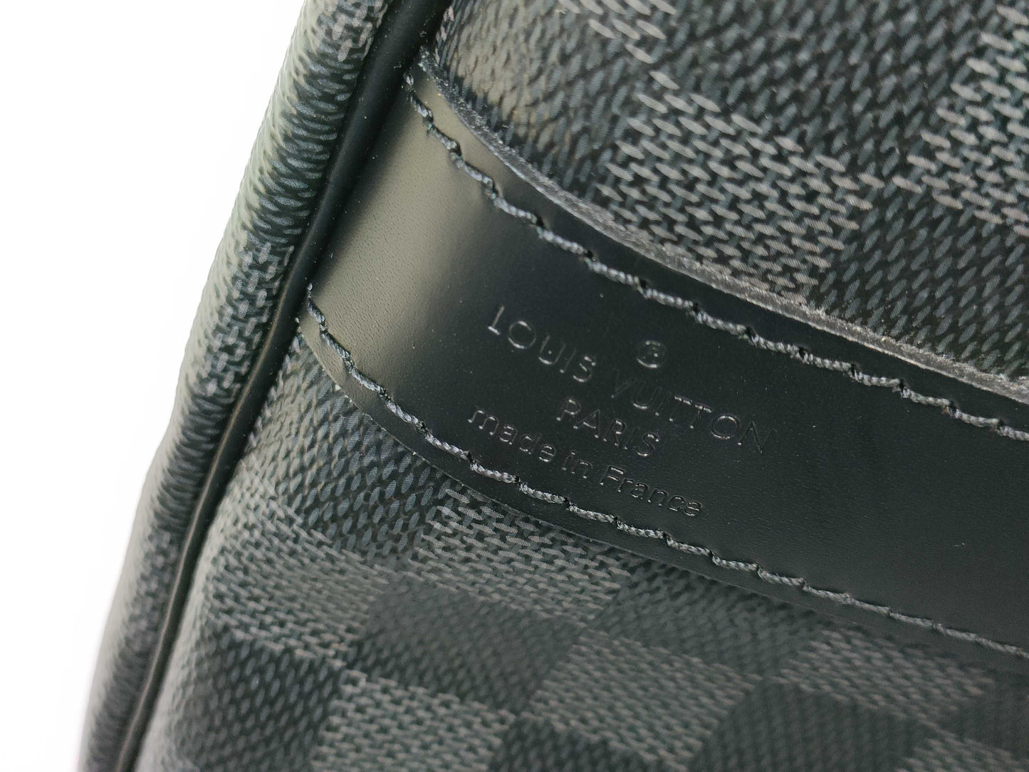 LOUIS VUITTON [Serial Number] DU2162 Damier Graphite Keepall 45 Boston Bag Bandouliere Boston Bag