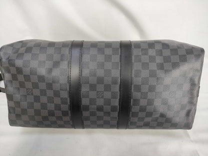 LOUIS VUITTON [Serial Number] DU2162 Damier Graphite Keepall 45 Boston Bag Bandouliere Boston Bag