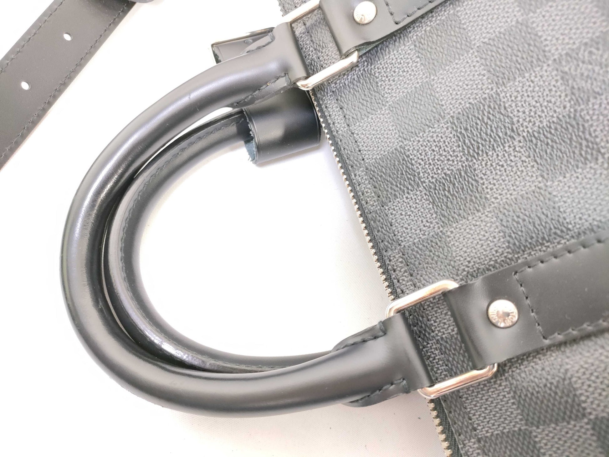 LOUIS VUITTON [Serial Number] DU2162 Damier Graphite Keepall 45 Boston Bag Bandouliere Boston Bag