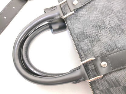LOUIS VUITTON [Serial Number] DU2162 Damier Graphite Keepall 45 Boston Bag Bandouliere Boston Bag