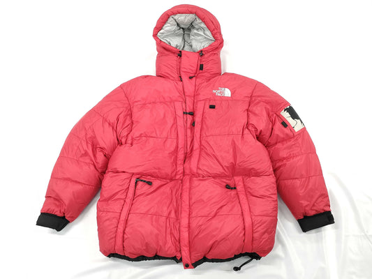 The North Face Down Jacket, Red, Cracked