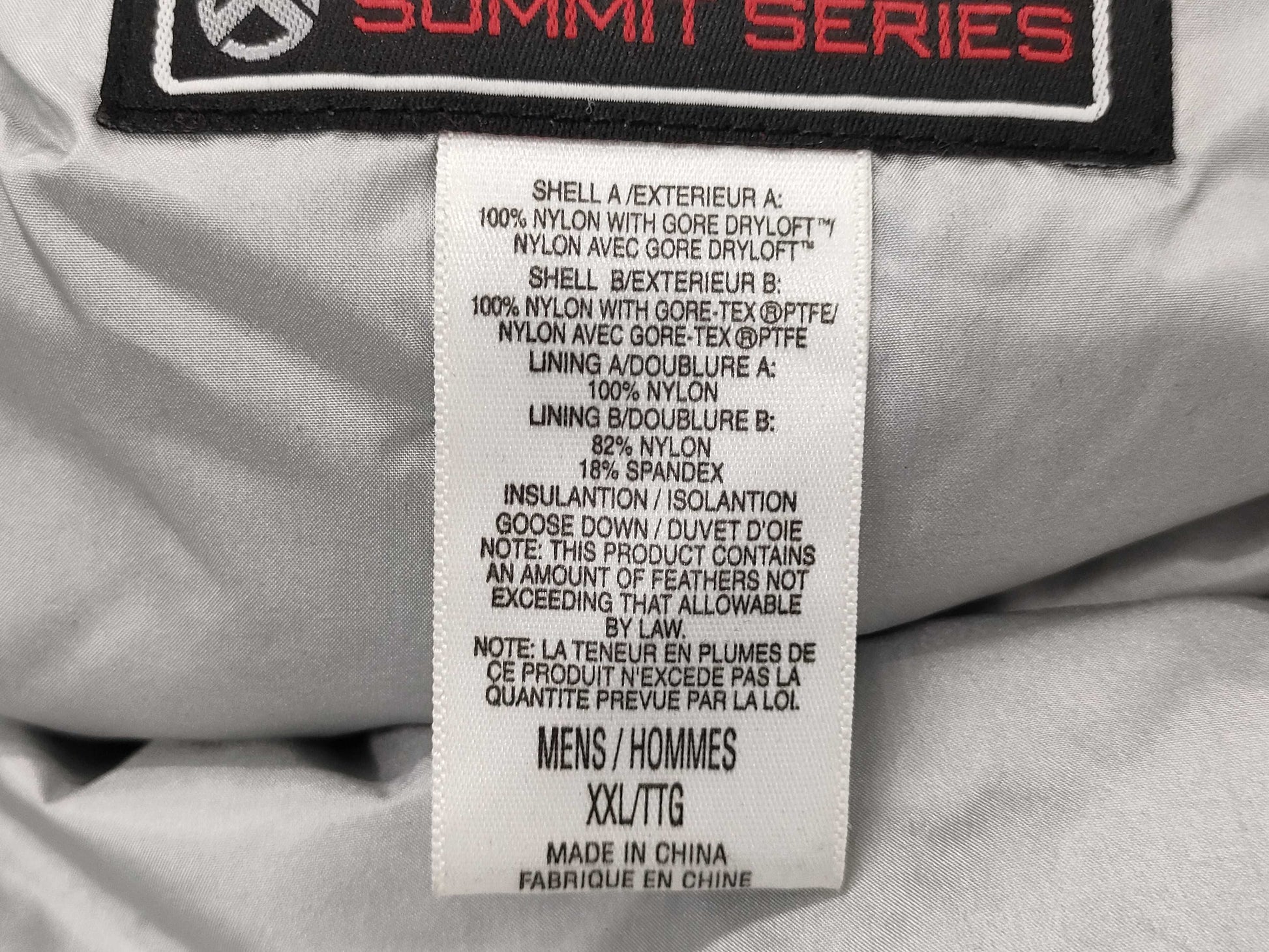 The North Face Down Jacket, Red, Cracked