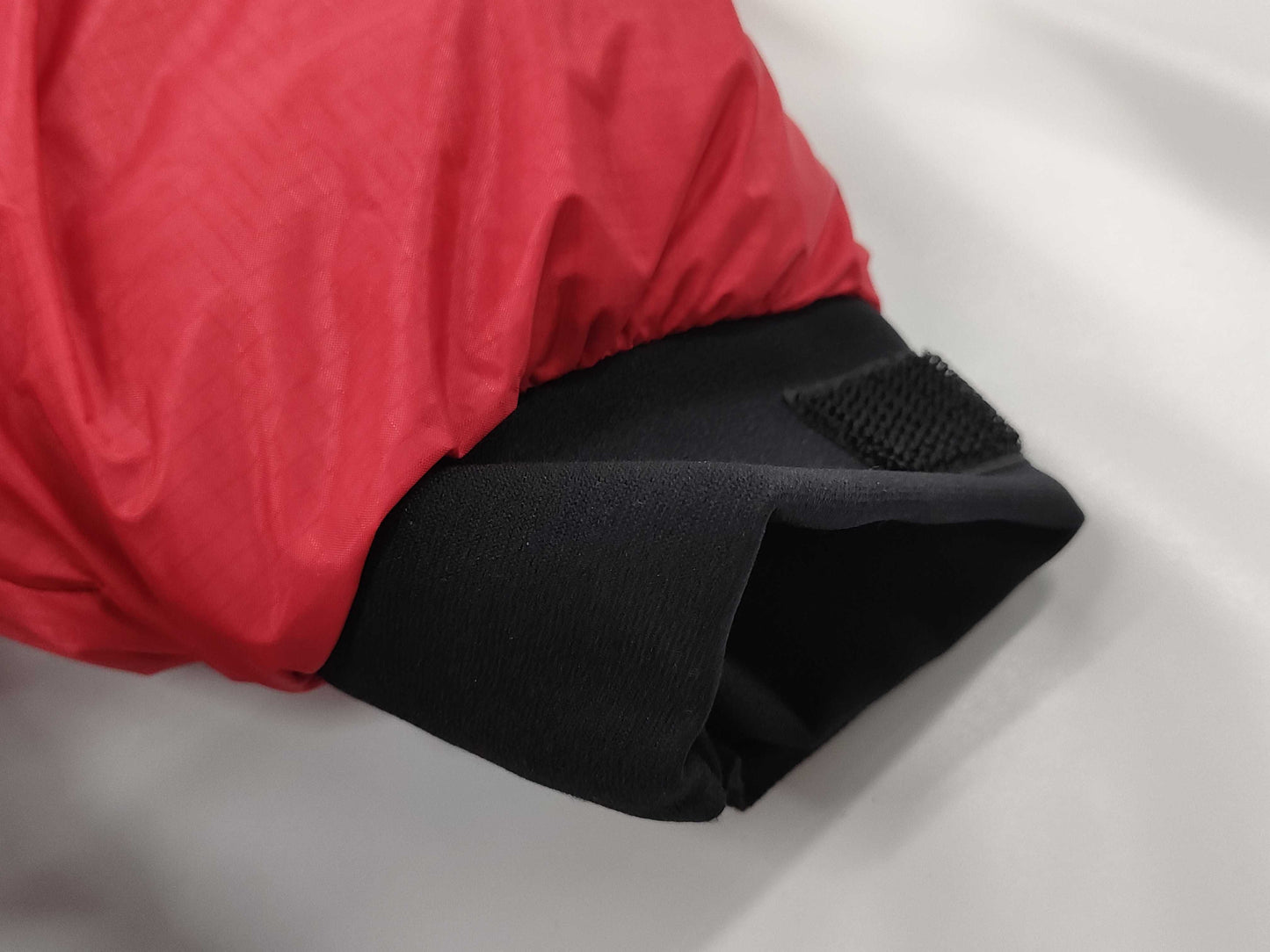 The North Face Down Jacket, Red, Cracked