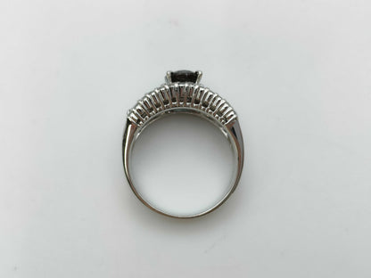 AX1.82ct D1.15ct Pt900 11.1g Ring 