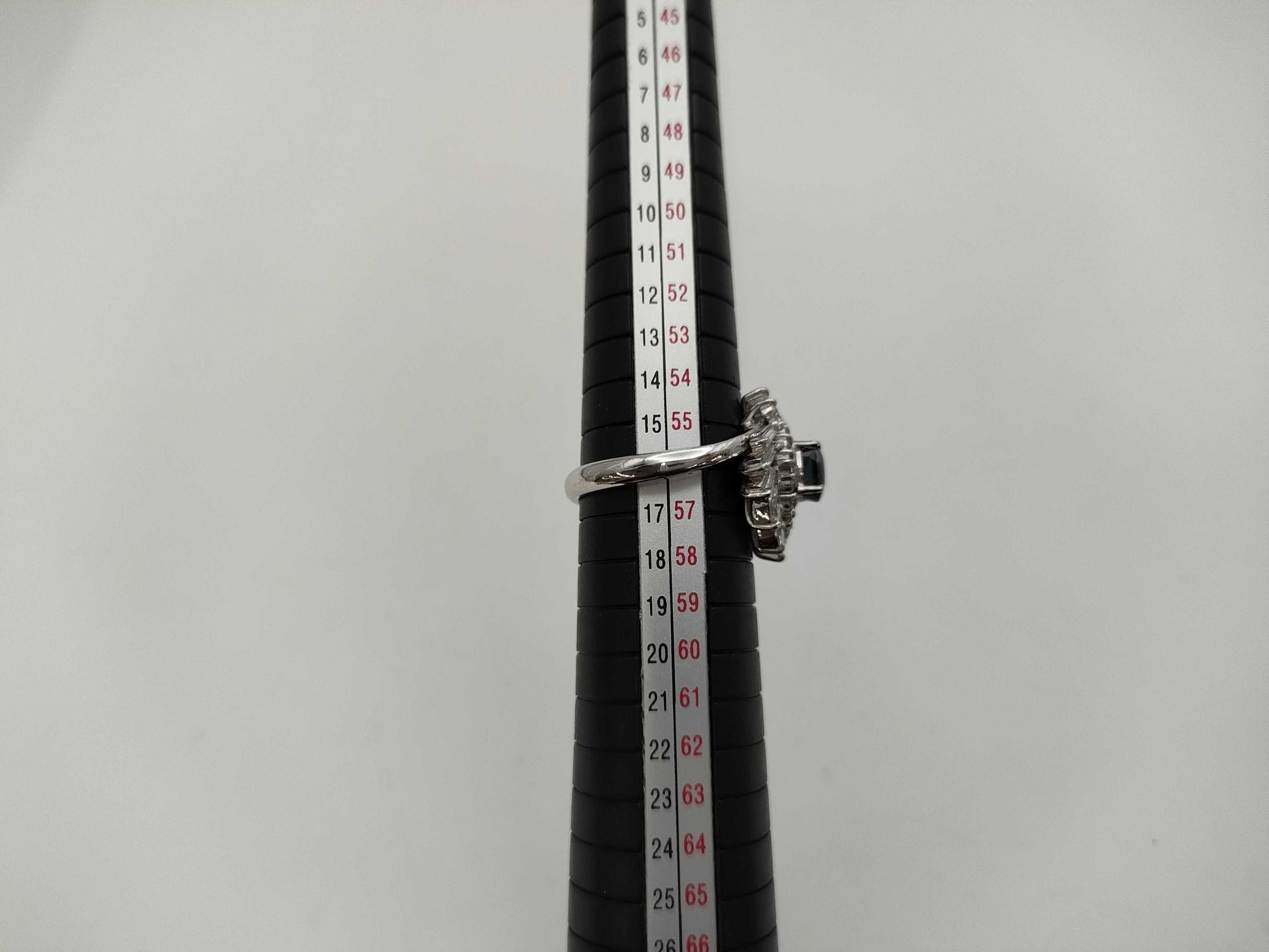 AX1.28ct Diamond Pt900 10.6g Ring 