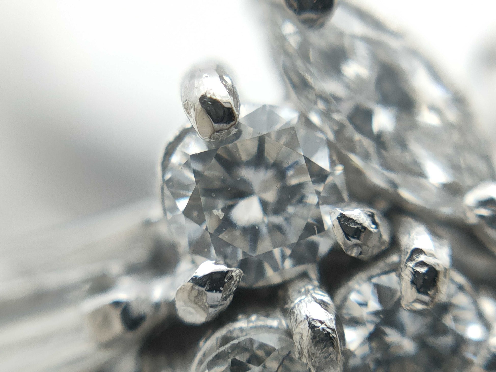 AX1.28ct Diamond Pt900 10.6g Ring 