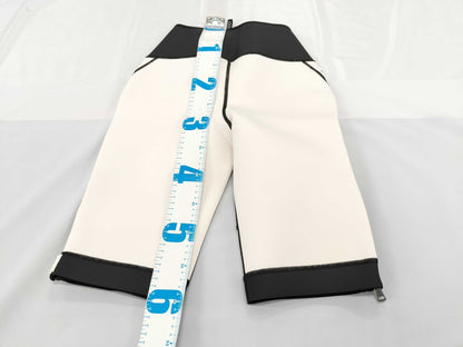 GUCCI Knit Shorts/XS/Black and White Two-Tone Pants