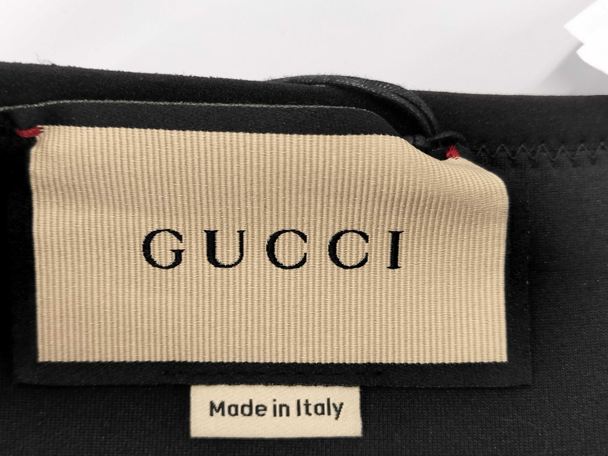 GUCCI Knit Shorts/XS/Black and White Two-Tone Pants