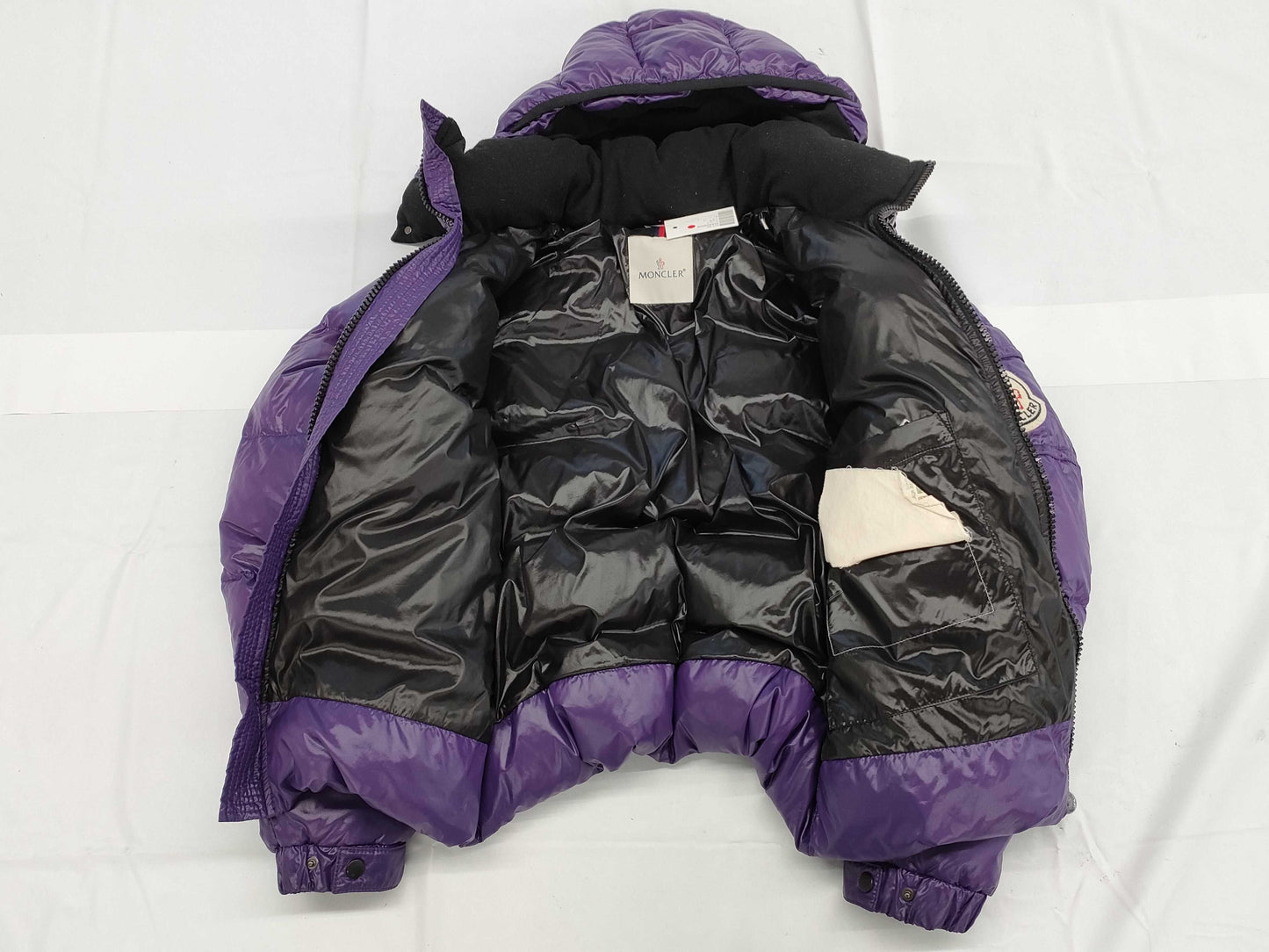MONCLER Women's Down Jacket Purple/2 Jacket