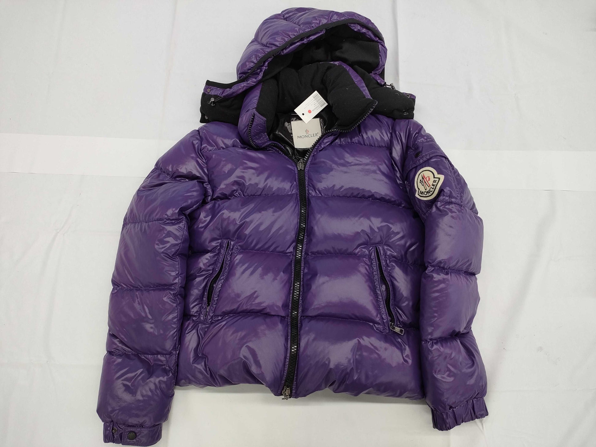 MONCLER Women's Down Jacket Purple/2 Jacket