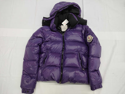 MONCLER Women's Down Jacket Purple/2 Jacket