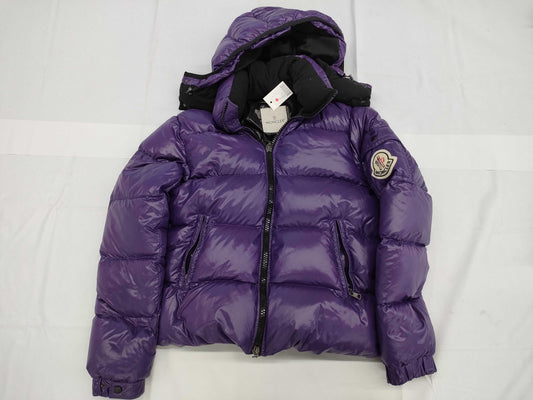 MONCLER Women's Down Jacket Purple/2 Jacket
