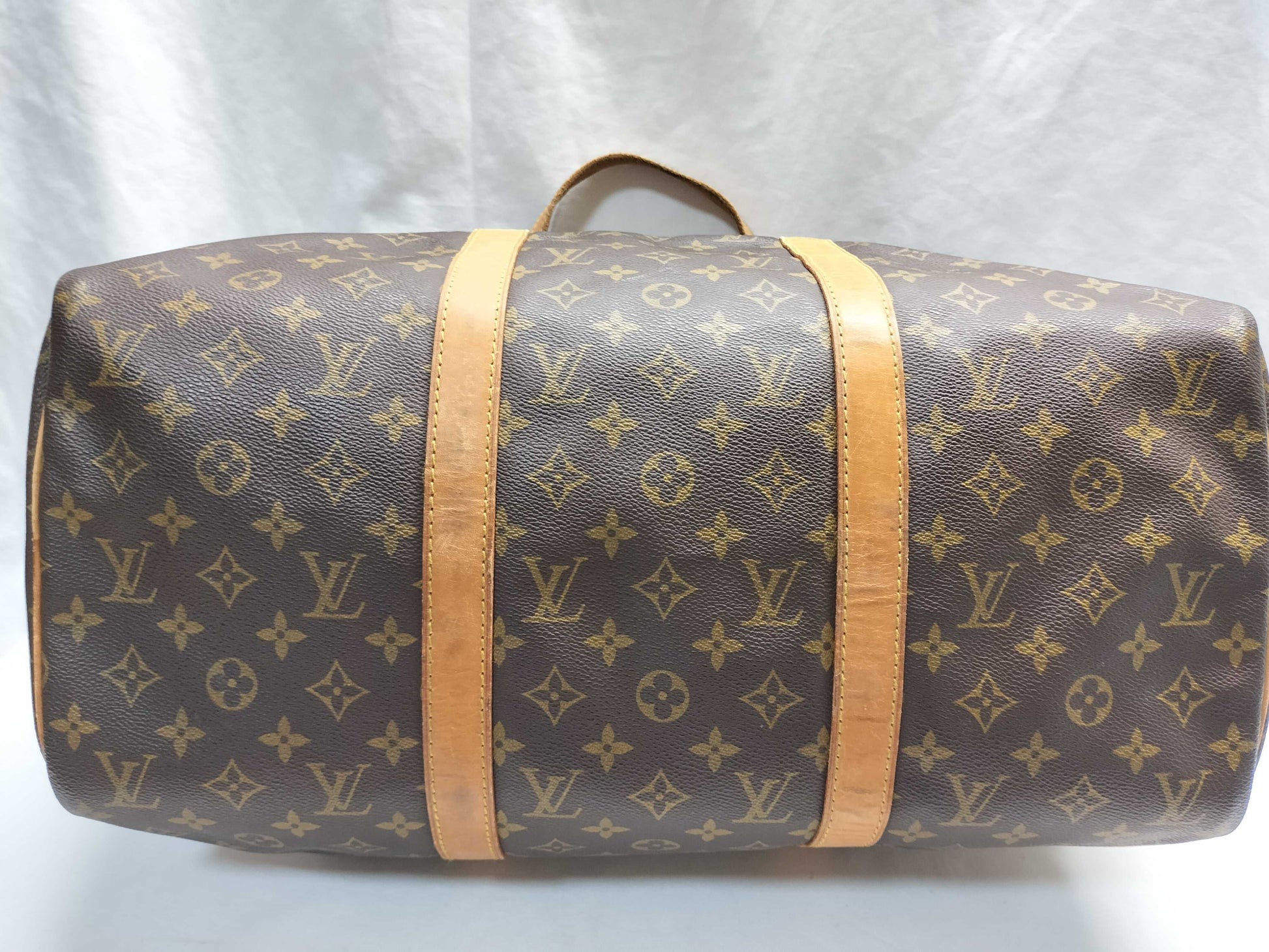 LOUIS VUITTON Unidentified Monogram M41428 Keepall 45 Boston Bag