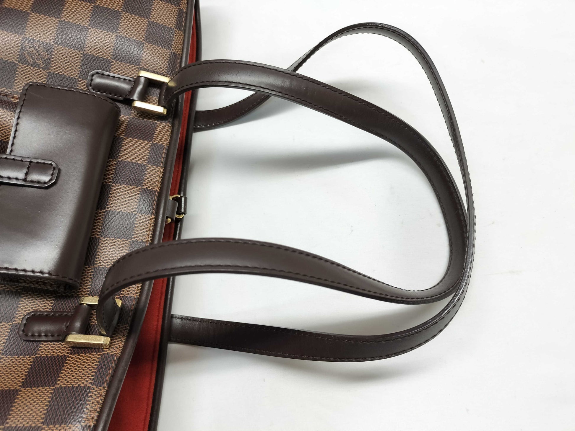 LOUIS VUITTON N51121 Damier Manosque PM Handbag