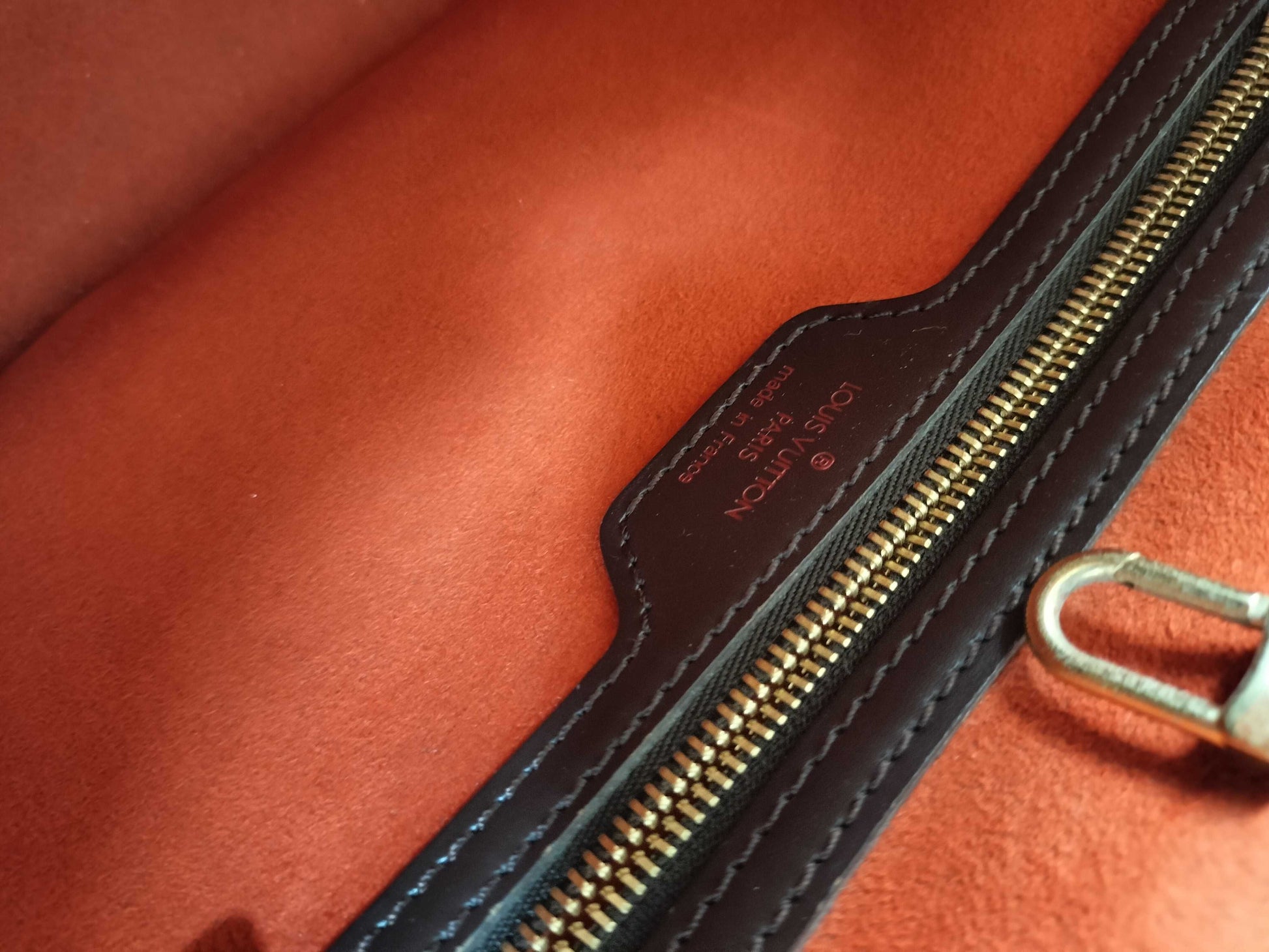 LOUIS VUITTON N51121 Damier Manosque PM Handbag