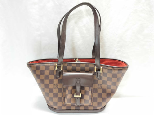 LOUIS VUITTON N51121 Damier Manosque PM Handbag