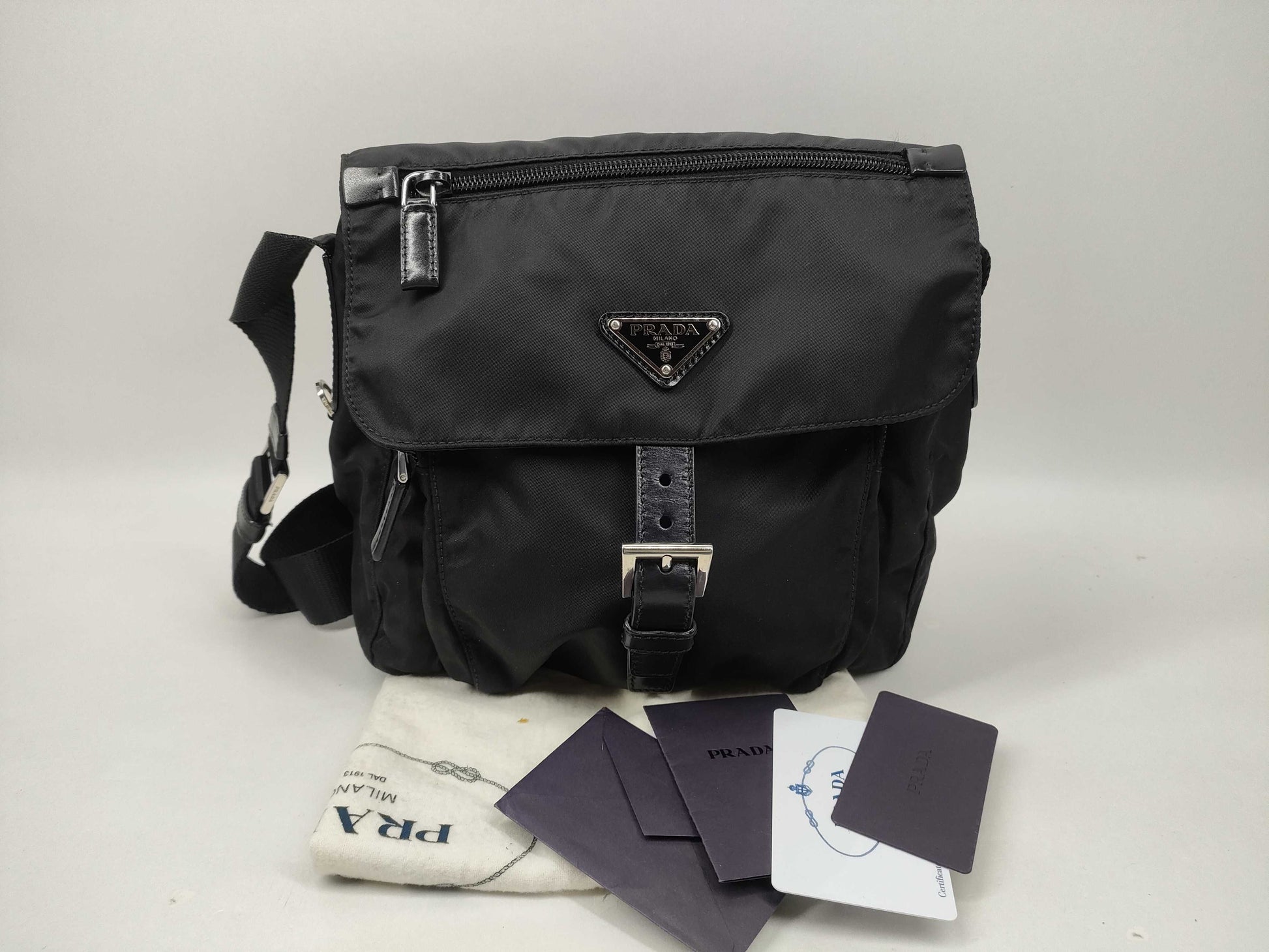 PRADA nylon shoulder bag shoulder bag