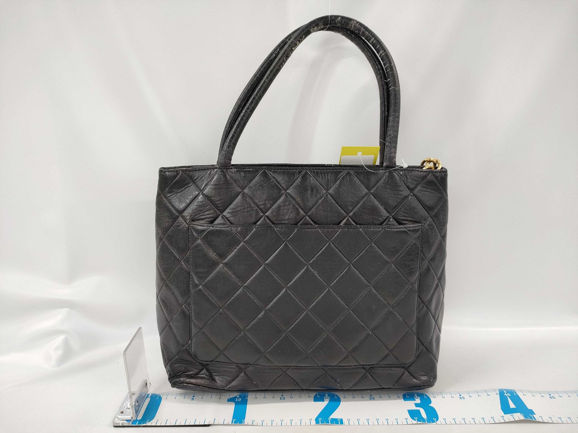 CHANEL Lambskin Reproduction Tote/Altered Tote Bag