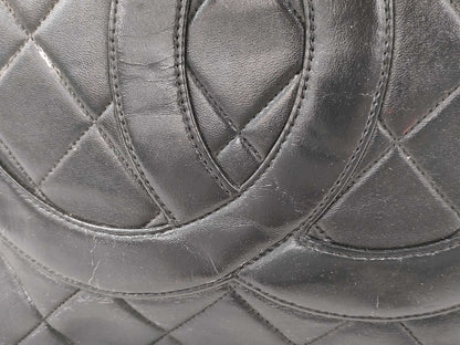 CHANEL Lambskin Reproduction Tote/Altered Tote Bag