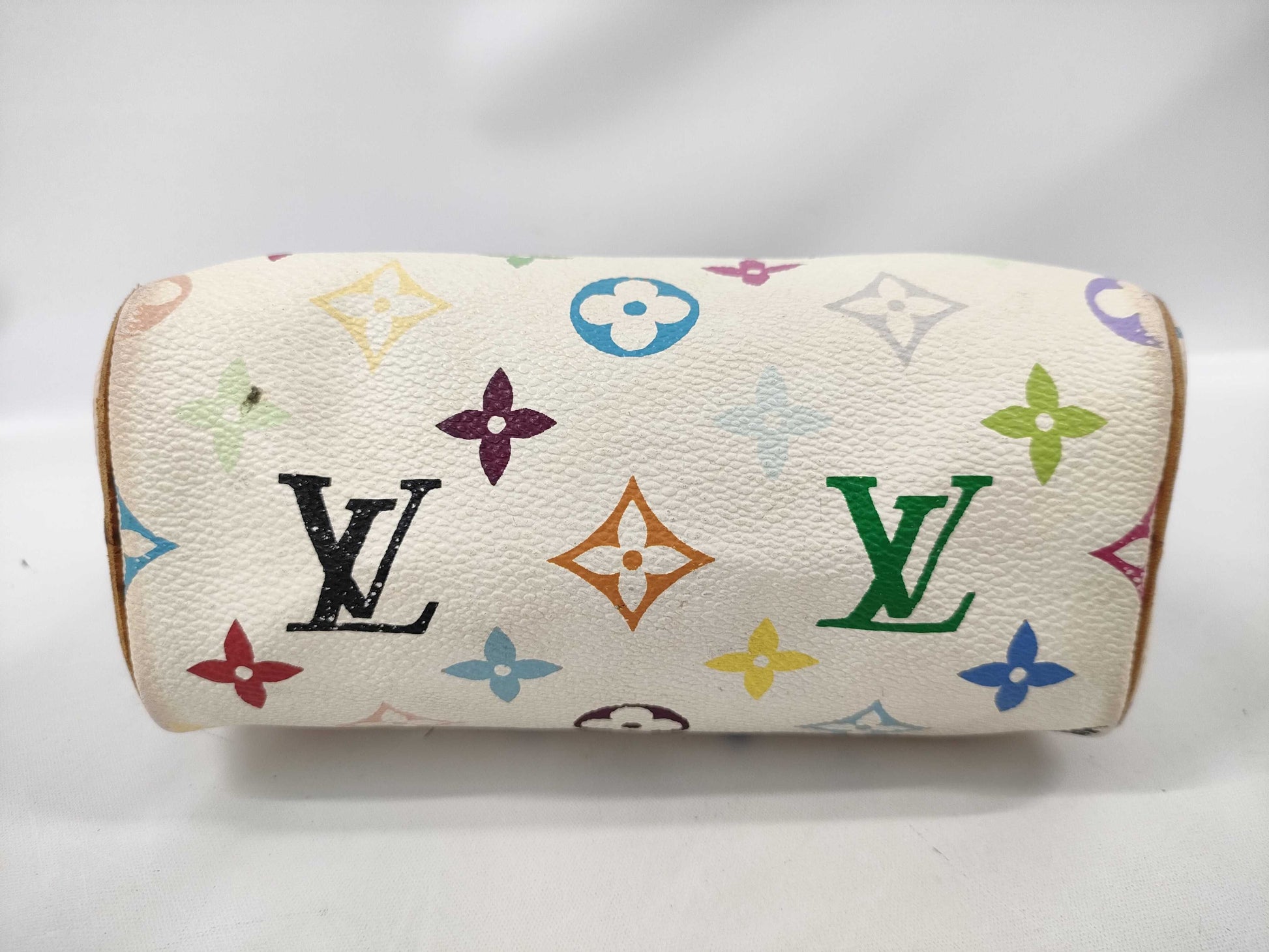 LOUIS VUITTON Monogram Multicolore M92645/Mini Speedy/Handle/Pull Broken Handbag