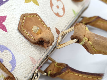LOUIS VUITTON Monogram Multicolore M92645/Mini Speedy/Handle/Pull Broken Handbag