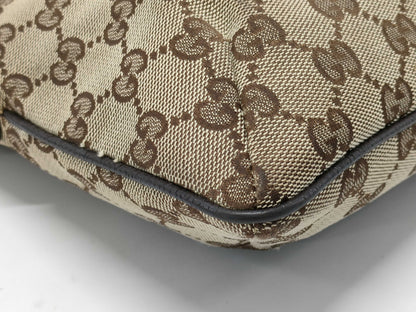 GUCCI 189749 GG Canvas Sherry Shoulder Bag
