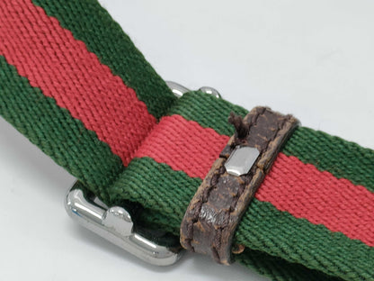 GUCCI 189749 GG Canvas Sherry Shoulder Bag