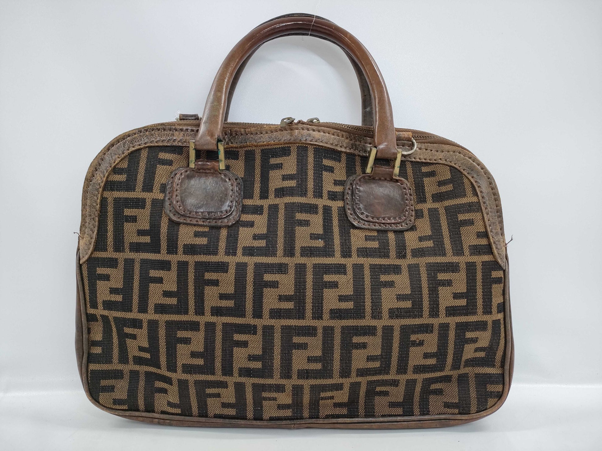 FENDI Zucca pattern hand Zucca handbag