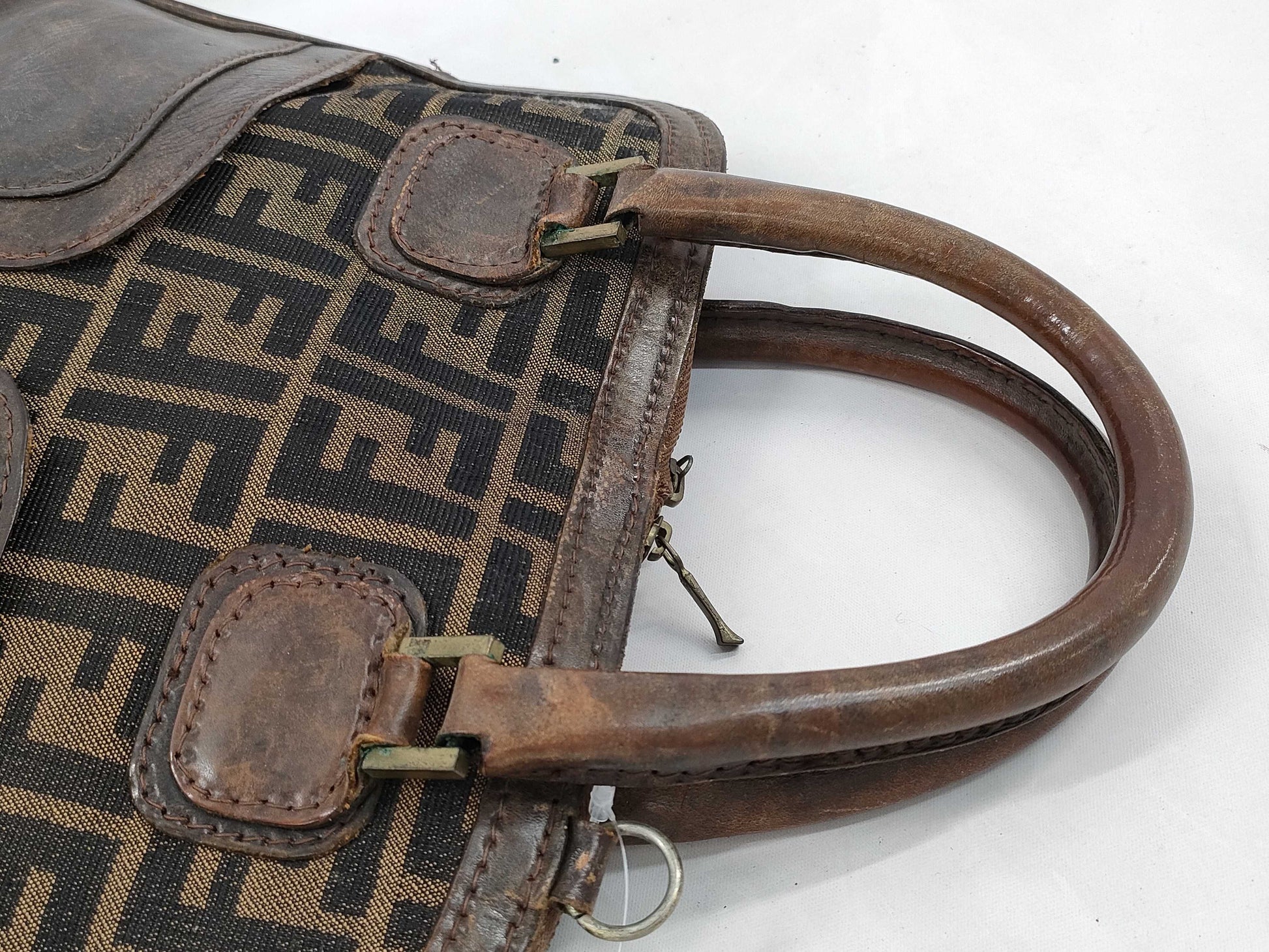 FENDI Zucca pattern hand Zucca handbag