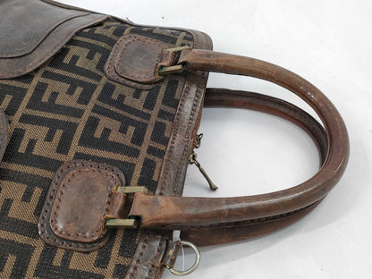 FENDI Zucca pattern hand Zucca handbag